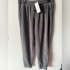 Corduroy Women’s Mid-Rise Joggers, Gray